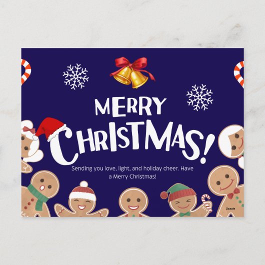 Vrolijk kerst baby Briefkaart (Achterkant)