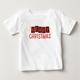 Vrolijk Kerst Baby/Peuter Shirt