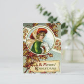 Vrolijk Kerst Briefkaart (Staand voorkant)