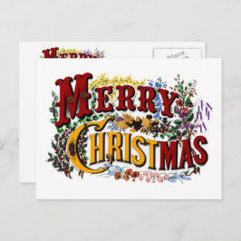 Vrolijk Kerst Briefkaart