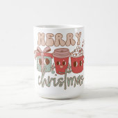 Vrolijk Kerst Drink Koffie Mok (Center)