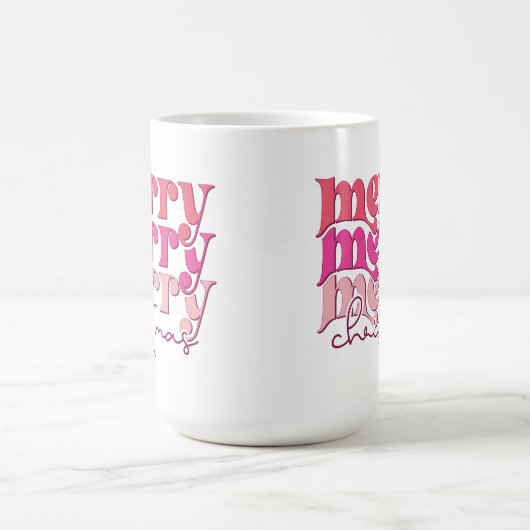 Vrolijk Kerst Drink Koffie Mok (Center)