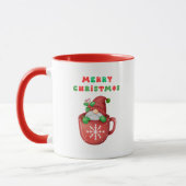 Vrolijk Kerst Drink Koffie Mok (Links)