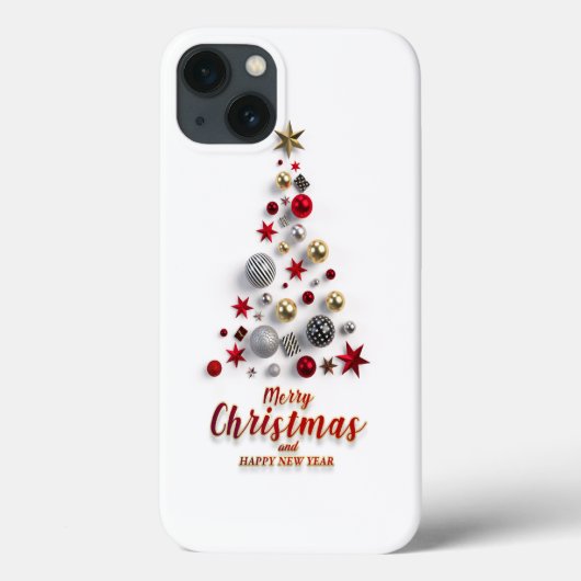 Vrolijk kerst- en winterseizoen Case-Mate iPhone case (Achterkant)