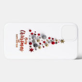 Vrolijk kerst- en winterseizoen Case-Mate iPhone case (Achterkant (horizontaal))