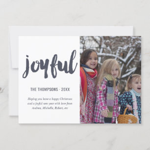 Vrolijk Kerst Foto Feestdagenkaart