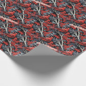 Vrolijk Kerst Kardinaal Wrapping Papier (Hoek)