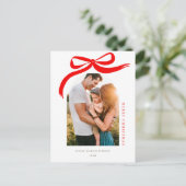 Vrolijk Kerst Modern Boog Vakantie Ontwerp Feestdagenkaart (Staand voorkant)