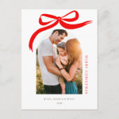 Vrolijk Kerst Modern Boog Vakantie Ontwerp Feestdagenkaart (Voorkant)