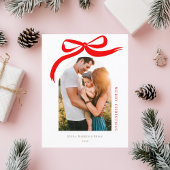 Vrolijk Kerst Modern Boog Vakantie Ontwerp Feestdagenkaart