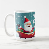 vrolijk kerst mok santa klaus (Links)