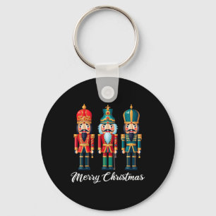 Vrolijk Kerst Notenkraker Ballet Feestelijke Xmas  Sleutelhanger