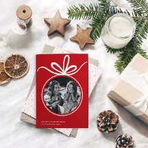 Vrolijk Kerst Ornament Foto