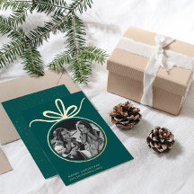 Vrolijk Kerst Ornament Foto