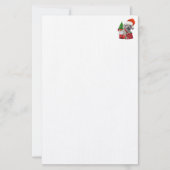Vrolijk Kerst Poedel Stationery Briefpapier (Voorkant)