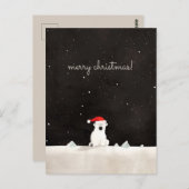 Vrolijk Kerst Polar Beer! Briefkaart (Voorkant / Achterkant)