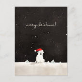 Vrolijk Kerst Polar Beer! Briefkaart (Voorkant)