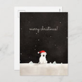 Vrolijk Kerst Polar Beer! Feestdagenkaart (Voorkant / Achterkant)