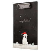 Vrolijk Kerst Polar Beer! Klembord (Links)