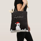 Vrolijk Kerst Polar Beer! Tote Bag (Dichtbij)