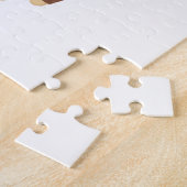 Vrolijk kerst-rendier legpuzzel (Zijkant)