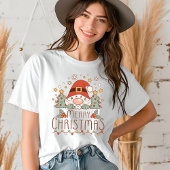 Vrolijk Kerst Schattige grillige feestelijke kerst Tri-Blend Shirt