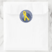 Vrolijk Kerst Soldaat Ondersteuning Lint Stickers (Tas)