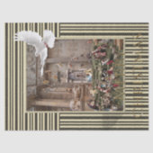 Vrolijk Kerst Tissue Papier Jezus Geboorte (Voorkant)