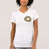 Vrolijk kerstbal 1 T-shirt (Voorkant)