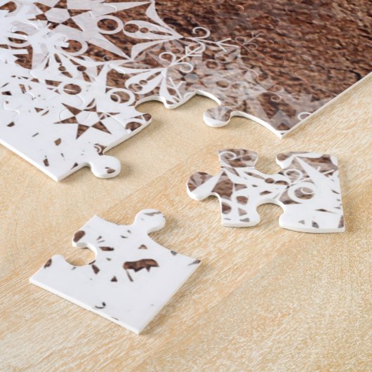 Vrolijk kerstbal puzzel (Zijkant)