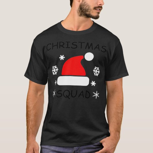 Vrolijk kerstbeste vrienden citeren terug - t-shirt (Voorkant)