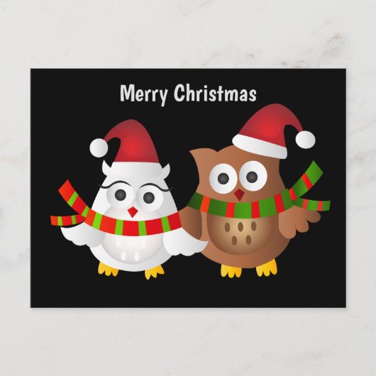 Vrolijk kerstbezit briefkaart (Voorkant)