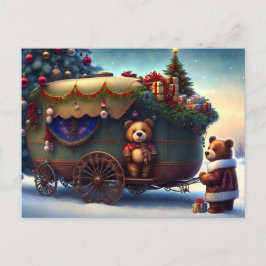 Vrolijk kerstbier briefkaart