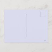 Vrolijk Kerstblauw Botanische Foto Feestdagenkaart (Achterkant)