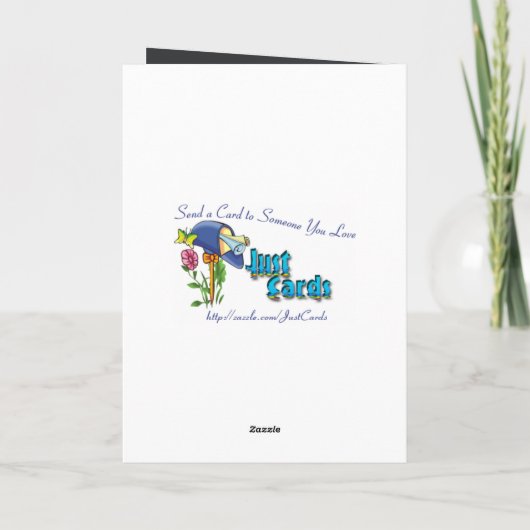 Vrolijk kerstblauw Moderne kerstKaart Feestdagen Kaart (Achterkant)