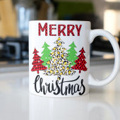 Vrolijk Kerstbloemen Koffie Mok