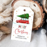 Vrolijk kerstboom auto familie dank je cadeau cadeaulabel<br><div class="desc">Een perfecte aanvulling op je kersttradities.</div>