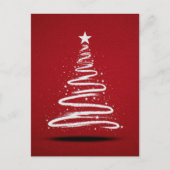 Vrolijk kerstboom. feestdagenkaart (Voorkant)