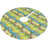 Vrolijk kerstboom rok strand bum sinterklaas (Gekanteld)