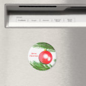 Vrolijk kerstboomdecoratie magneet (Insitu (Vaatwasser))