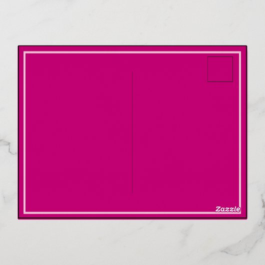 Vrolijk kerstboomkoorts Gold Foil Invitation Brief Folie Uitnodiging Briefkaart (Achterkant)