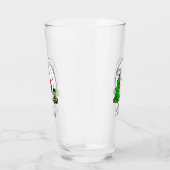 Vrolijk kerstboomtje 2 Poodle (white) Glas (Rechts)