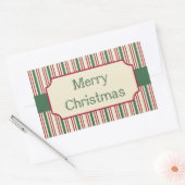 Vrolijk kerstbord Stickers (Envelop)