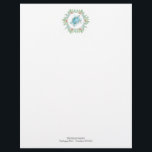 Vrolijk kerstbrief briefpapier strand briefhoofd<br><div class="desc">Voeg een kusttwist toe aan uw vakantiegroeten met deze feestelijke strand kerstbriefhoofd met een charmant waterverf zee schildpad ontwerp. Perfect voor kerstbriefpapier, uitnodigingen en seizoensgebonden wensen, deze sjabloon combineert de warmte van het seizoen met strandachtige vibes. Met deze bewerkbare sjablonen voor kerstbrieven kunt u uw sjabloon gemakkelijk personaliseren, waardoor deze...</div>