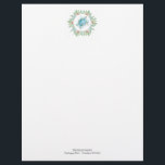 Vrolijk kerstbrief briefpapier strand briefhoofd<br><div class="desc">Voeg een kusttwist toe aan uw vakantiegroeten met deze feestelijke strand kerstbriefhoofd met een charmant waterverf zee schildpad ontwerp. Perfect voor kerstbriefpapier, uitnodigingen en seizoensgebonden wensen, deze sjabloon combineert de warmte van het seizoen met strandachtige vibes. Met deze bewerkbare sjablonen voor kerstbrieven kunt u uw sjabloon gemakkelijk personaliseren, waardoor deze...</div>