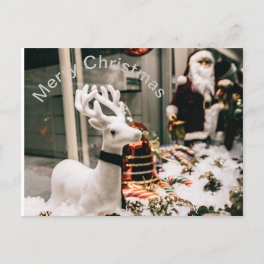 Vrolijk kerstbriefkaart briefkaart (Voorkant)