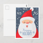 Vrolijk kerstBriefkaart Briefkaart (Voorkant / Achterkant)