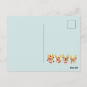 Vrolijk kerstBriefkaart Briefkaart (Achterkant)