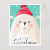 Vrolijk kerstBriefkaart Briefkaart (Voorkant)