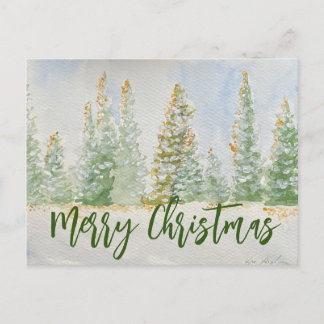 Vrolijk kerstbriefkaart briefkaart